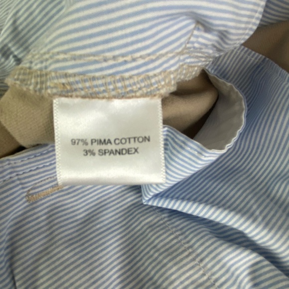 NWT Peter Millar Crown Pilot Twill Flat Front Trouser Pants Chinos KHAKI $175 - Picture 5 of 10